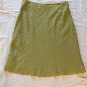 23" Ann Taylor Linen Skirt